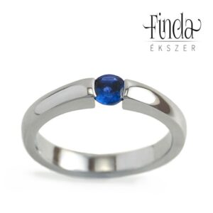 Minimal gyűrű zafírral